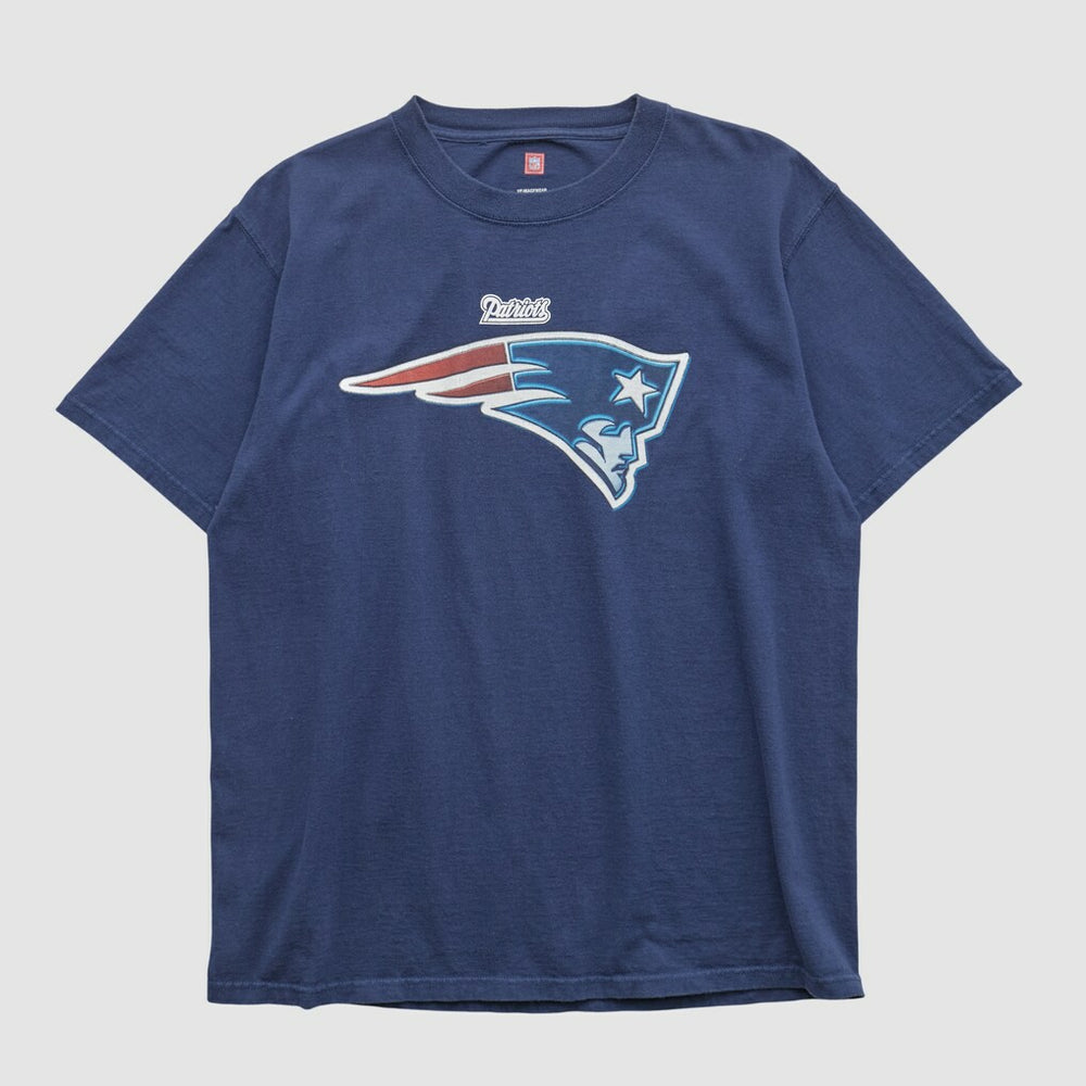New England Patriots NFL 2000s T-shirt - Navy Vintage outlet