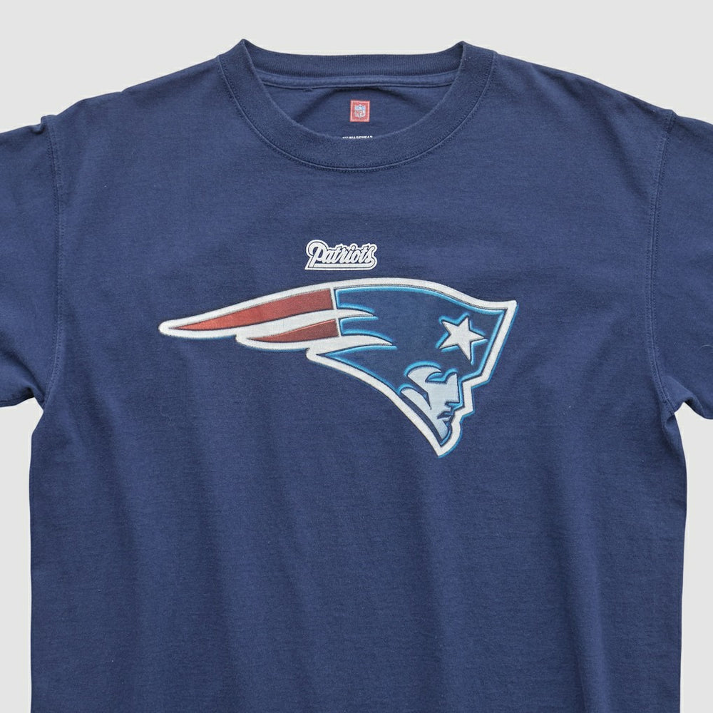 New England Patriots NFL 2000s T-shirt - Navy Vintage outlet