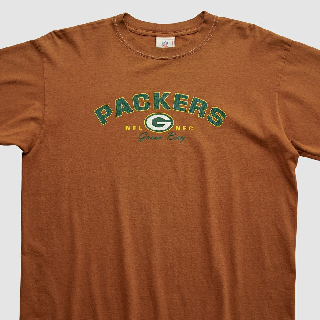 Green Bay Packers NFL 2000s Long Sleeve T-shirt - Clay Vintage cheap