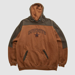 Dallas Cowboys Cowboys Authentic Apparel 2000s Hooded Pullover Sweatshirt - Clay Vintage for sale
