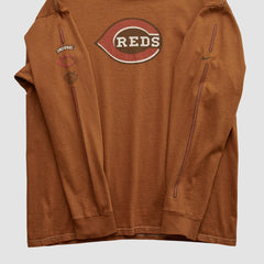 Cincinnati Reds 2000s Long Sleeve T-shirt Clay Vintage