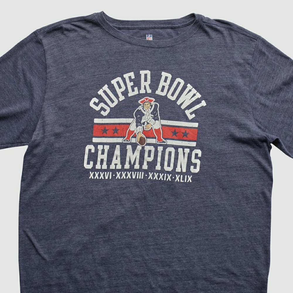 New England Patriots NFL Pro Line 2015 Long Sleeve T-shirt - Navy Vintage cheap