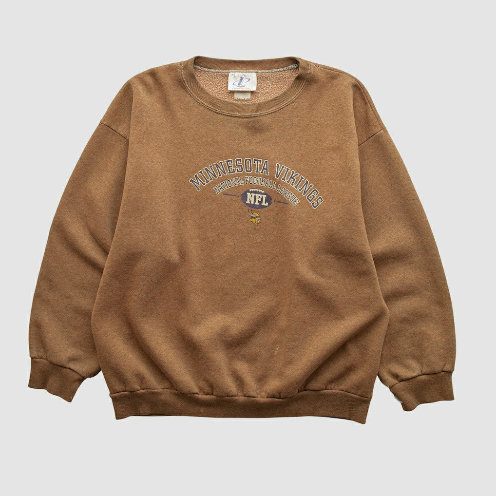 Minnesota Vikings Logo Athletic 2000s Pullover Sweatshirt - Clay Vintage discount