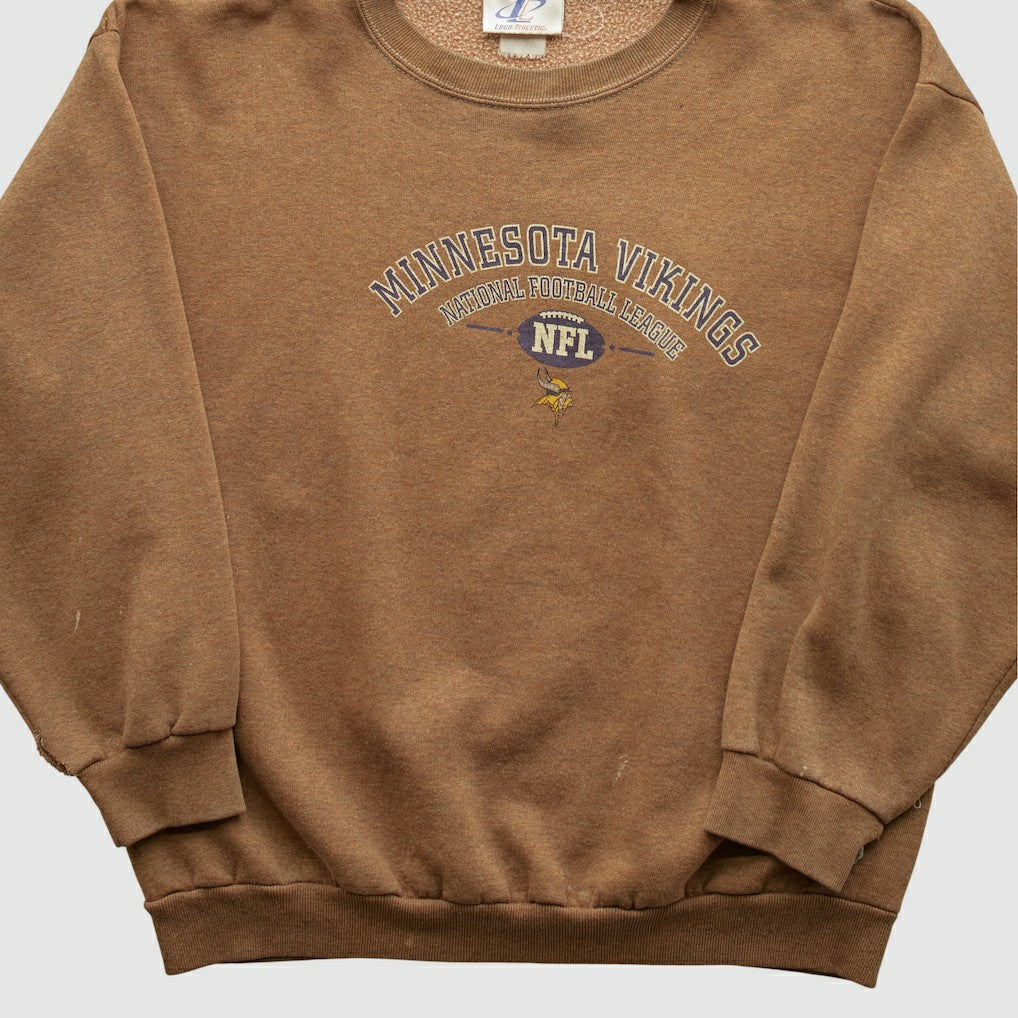 Minnesota Vikings Logo Athletic 2000s Pullover Sweatshirt - Clay Vintage discount
