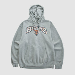 Chicago Bears 2010s Hooded Pullover Sweatshirt - Heather Gray Vintage for sale