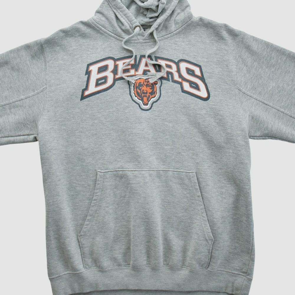 Chicago Bears 2010s Hooded Pullover Sweatshirt - Heather Gray Vintage for sale