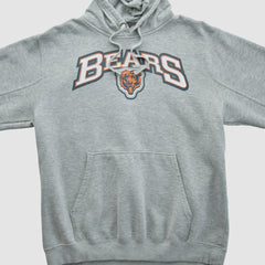 Chicago Bears 2010s Hooded Pullover Sweatshirt - Heather Gray Vintage for sale