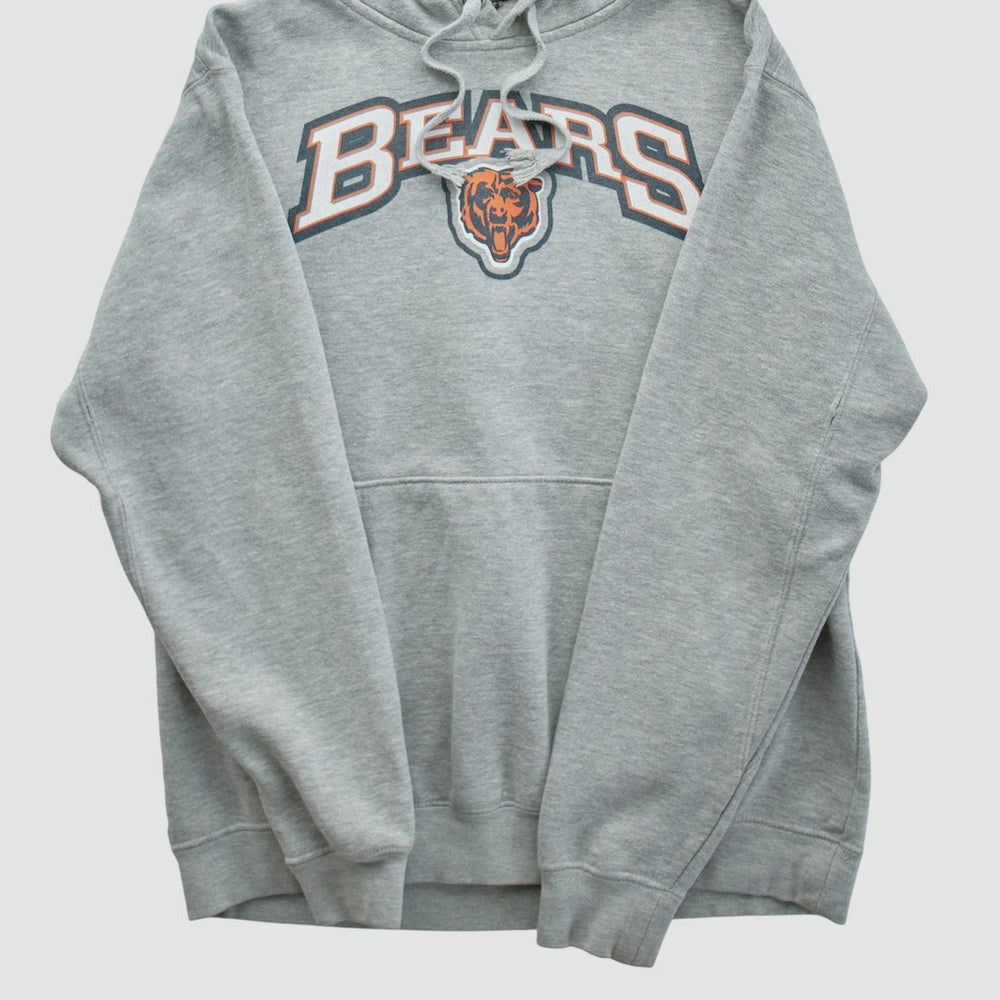 Chicago Bears 2010s Hooded Pullover Sweatshirt - Heather Gray Vintage for sale