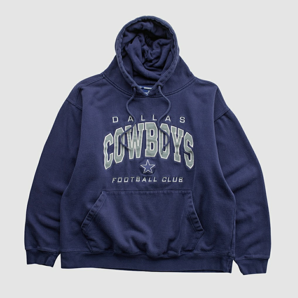 Dallas Cowboys 2010s Hooded Pullover Sweatshirt - Navy Vintage on sale