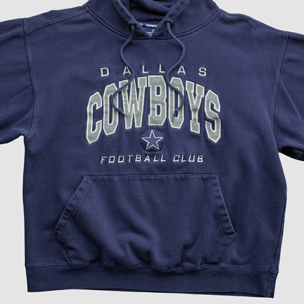 Dallas Cowboys 2010s Hooded Pullover Sweatshirt - Navy Vintage on sale