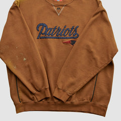 New England Patriots NFL 2000s Pullover Sweatshirt - Clay Vintage discount