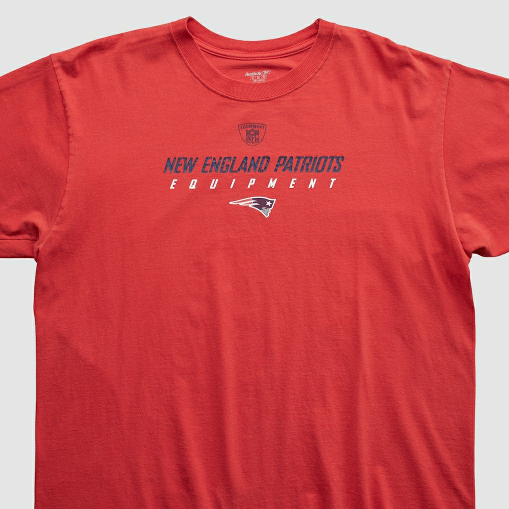 New England Patriots Reebok 2000s T-shirt - Red Vintage online
