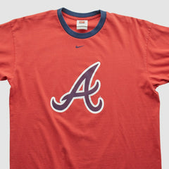 Atlanta Braves 2000s T-shirt Red Vintage