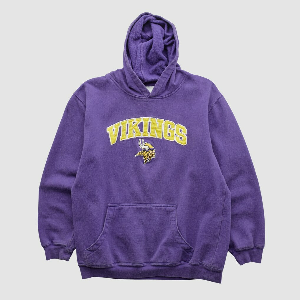 Minnesota Vikings NFL 2000s Hooded Pullover Sweatshirt - Purple Vintage sale