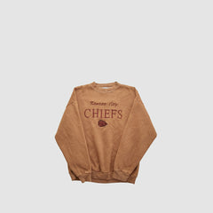 Kansas City Chiefs Logo 7 90s Pullover Sweatshirt - Clay Vintage discount