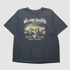 New Orleans Saints Reebok 2000s T-shirt - Black Vintage on sale