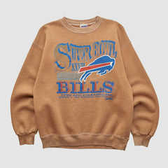 Super Bowl XXVII Trench 1992 Pullover Sweatshirt - Clay Vintage sale