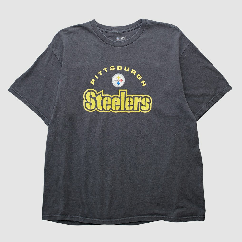 Pittsburgh Steelers NFL 2000s T-shirt - Black Vintage for sale