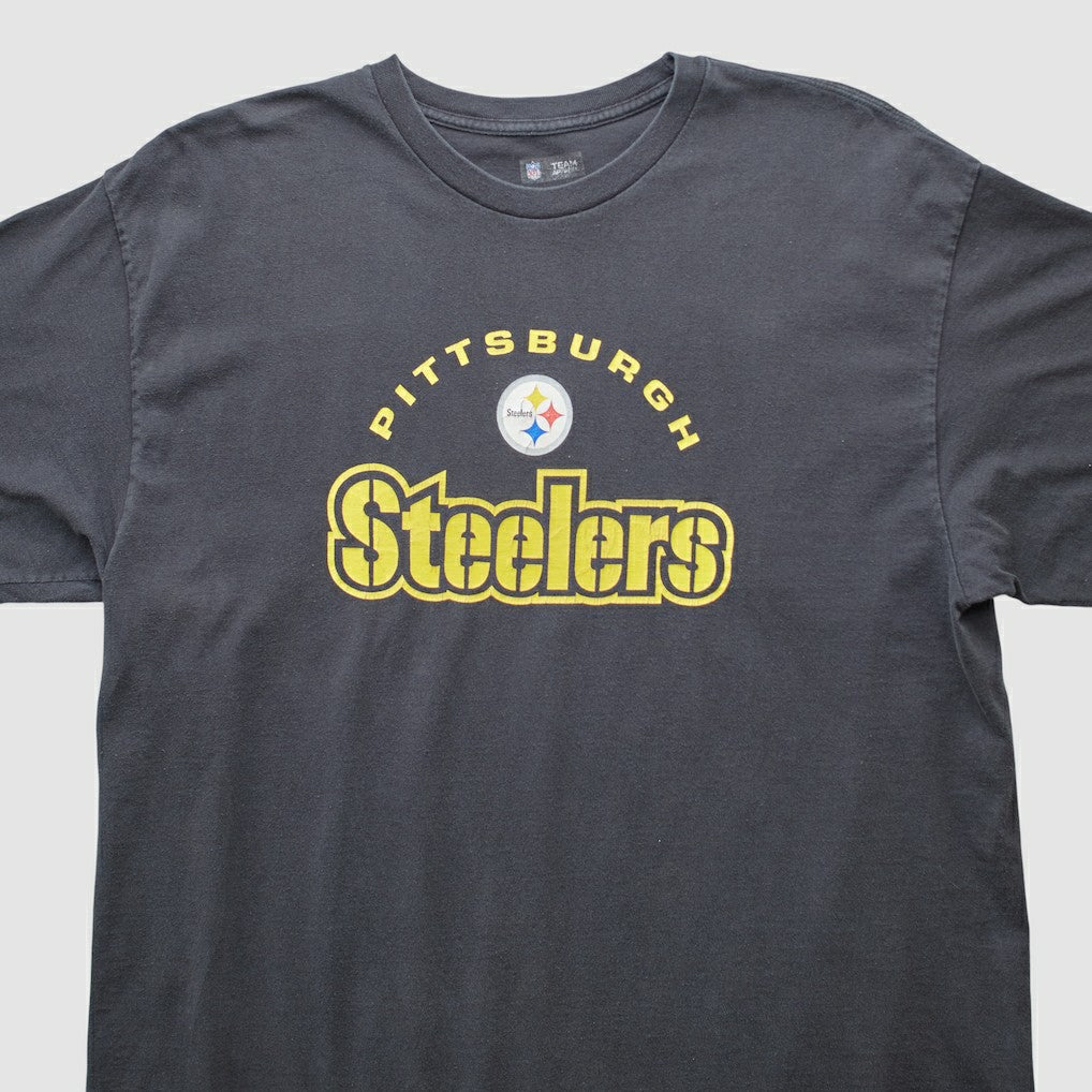 Pittsburgh Steelers NFL 2000s T-shirt - Black Vintage for sale