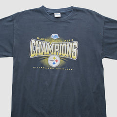 Pittsburgh Steelers Gildan 2009 T-shirt - Black Vintage online