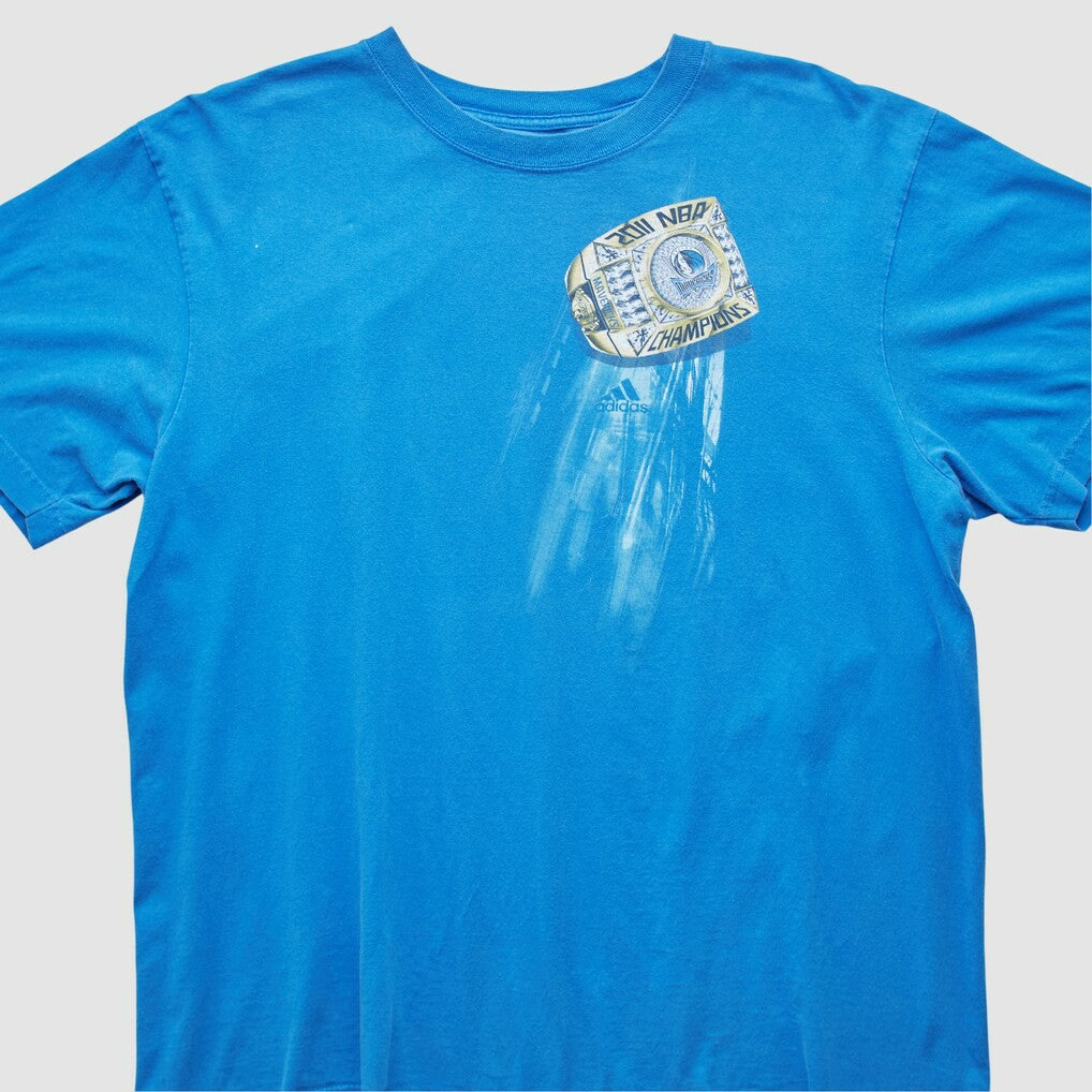 Dallas Mavericks 2011 T-shirt sale - Blue Vintage sale