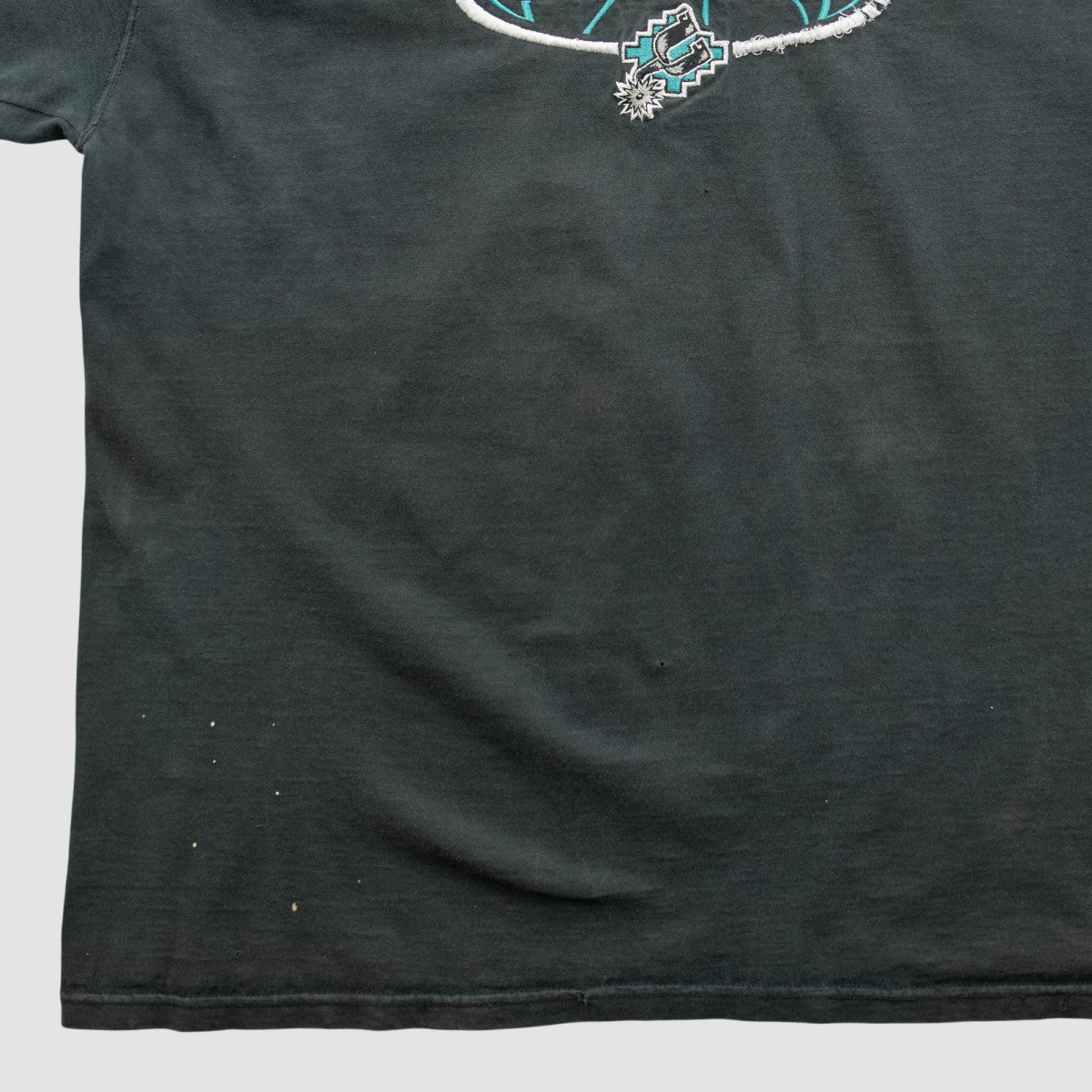 San Antonio Spurs Pro Player 1999 T-shirt - Black Vintage sale