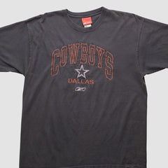 Dallas Cowboys Reebok 2000s T-shirt - Black Vintage on sale