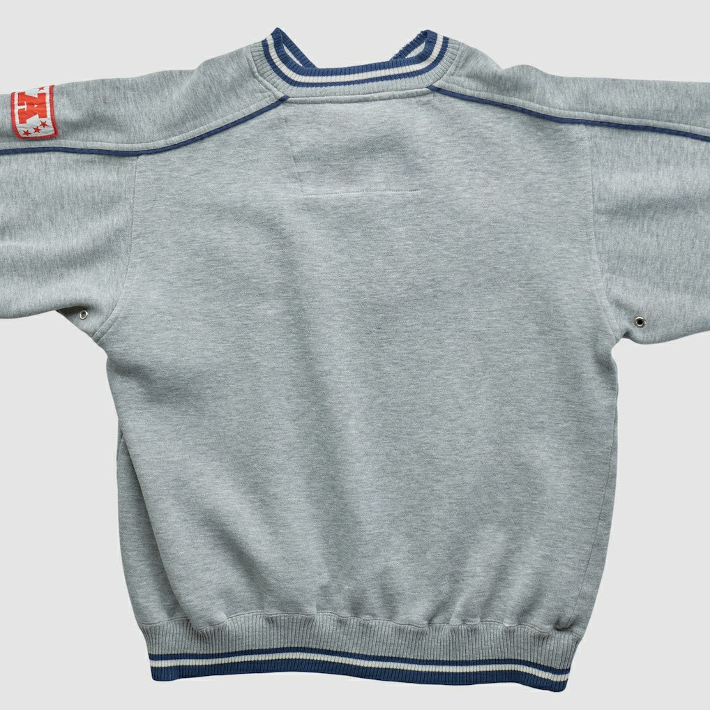 Denver Broncos Lee Apparel 90s Pullover Sweatshirt - Heather Gray Vintage online