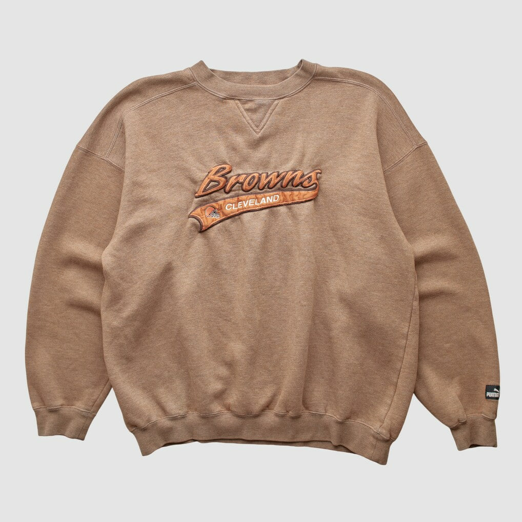 Cleveland Browns 2000s Pullover Sweatshirt - Clay Vintage on sale