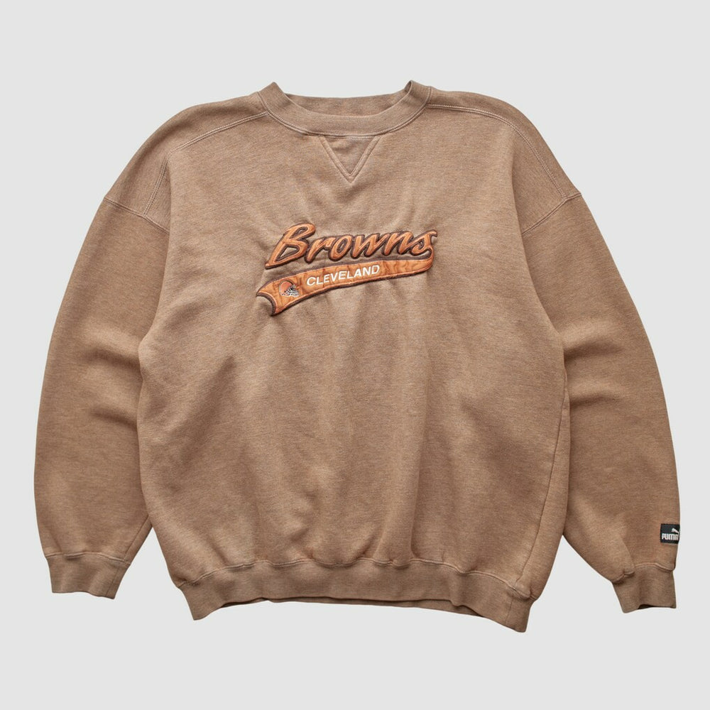 Cleveland Browns 2000s Pullover Sweatshirt - Clay Vintage on sale