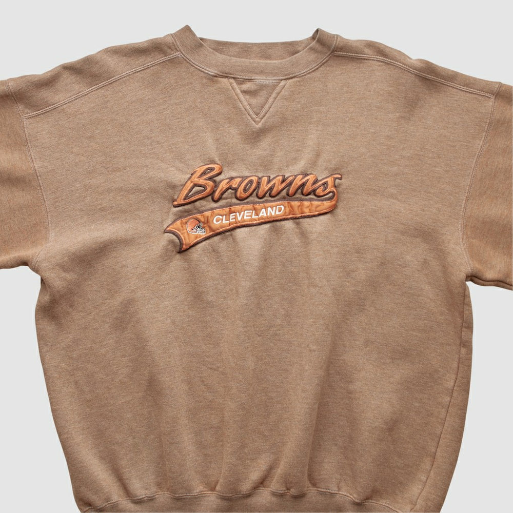 Cleveland Browns 2000s Pullover Sweatshirt - Clay Vintage on sale