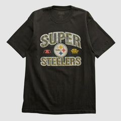 Pittsburgh Steelers 2006 T-shirt - Black Vintage sale
