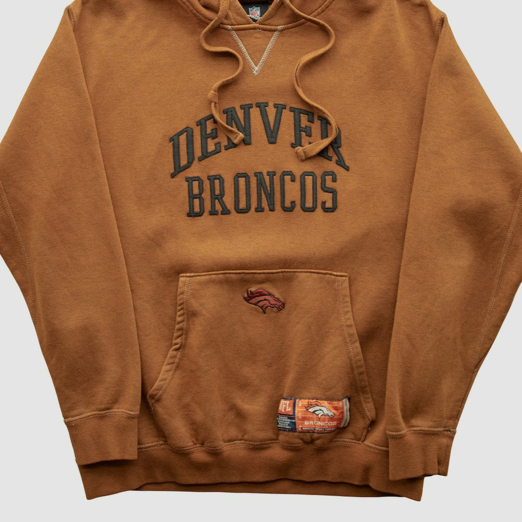 Denver Broncos NFL 2010s Hooded Pullover Sweatshirt - Clay Vintage sale