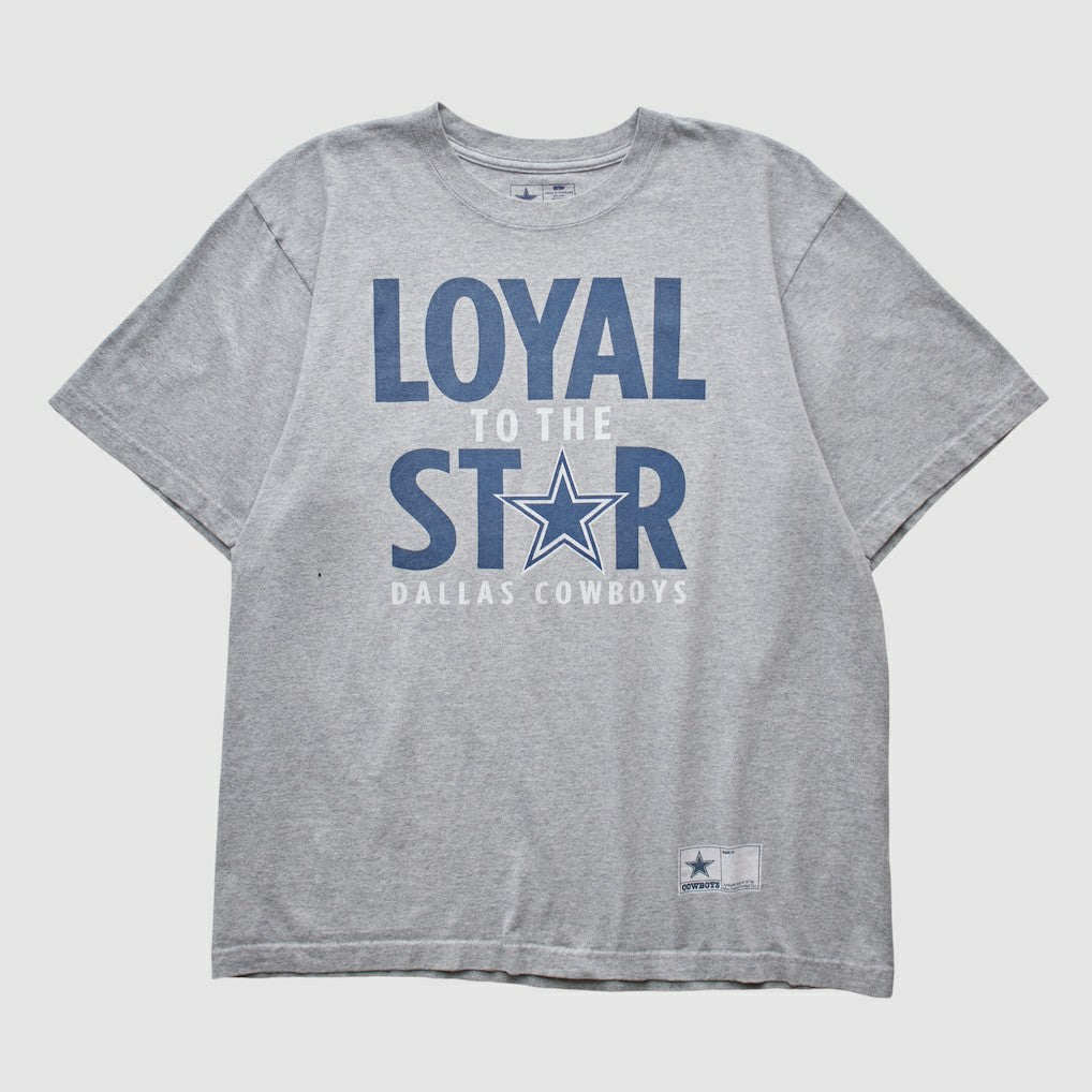 Dallas Cowboys Cowboys Authentic Apparel 2010s T-shirt - Heather Gray Vintage discount