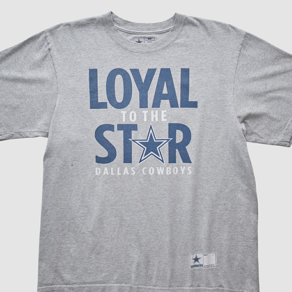 Dallas Cowboys Cowboys Authentic Apparel 2010s T-shirt - Heather Gray Vintage discount