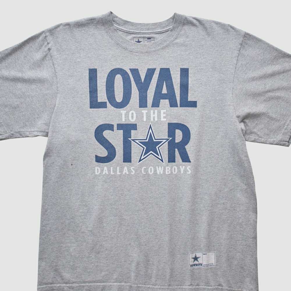 Dallas Cowboys Cowboys Authentic Apparel 2010s T-shirt - Heather Gray Vintage discount