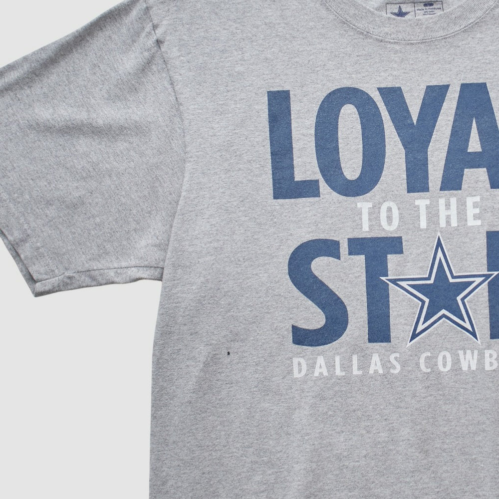Dallas Cowboys Cowboys Authentic Apparel 2010s T-shirt - Heather Gray Vintage discount