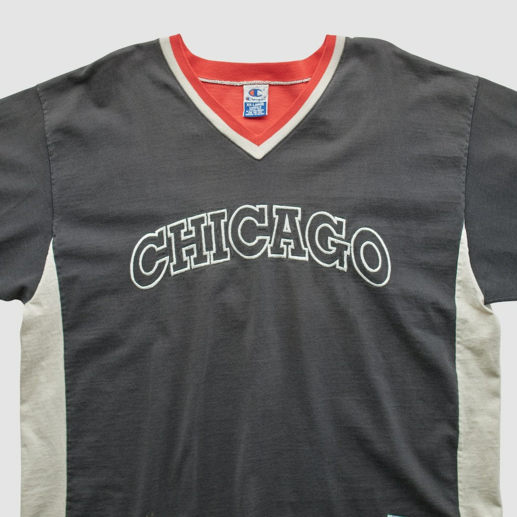 Chicago Bulls Champion 90s T-shirt sale - Black Vintage discount