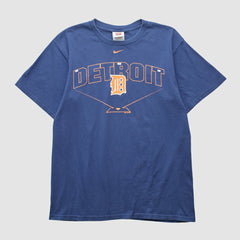 Detroit Tigers 2000s T-shirt Navy Vintage