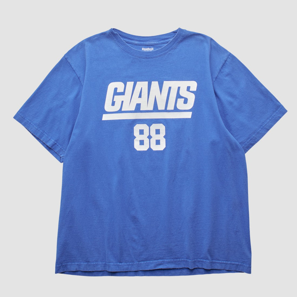 New York Giants Reebok 2000s T-shirt - Blue Vintage online