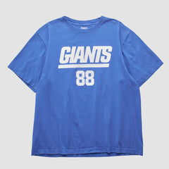 New York Giants Reebok 2000s T-shirt - Blue Vintage online