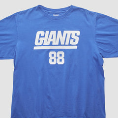 New York Giants Reebok 2000s T-shirt - Blue Vintage online