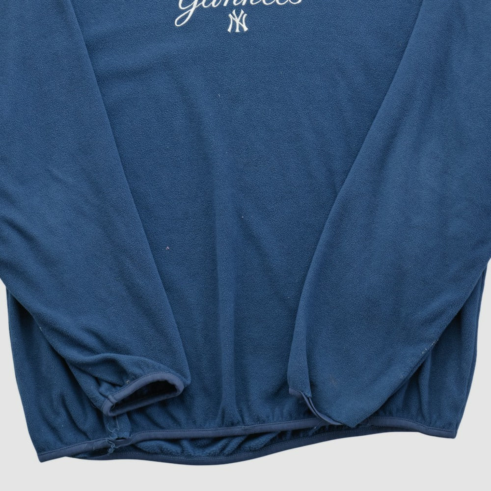New York Yankees Lee Apparel 2000s Pullover Sweatshirt Navy Vintage
