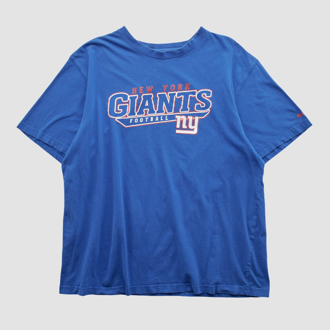 New York Giants Reebok 2000s T-shirt - Blue Vintage for sale