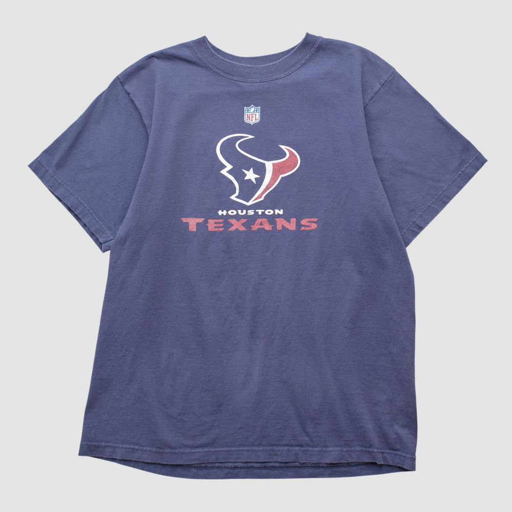 Houston Texans Reebok 2000s T-shirt - Navy Vintage on sale