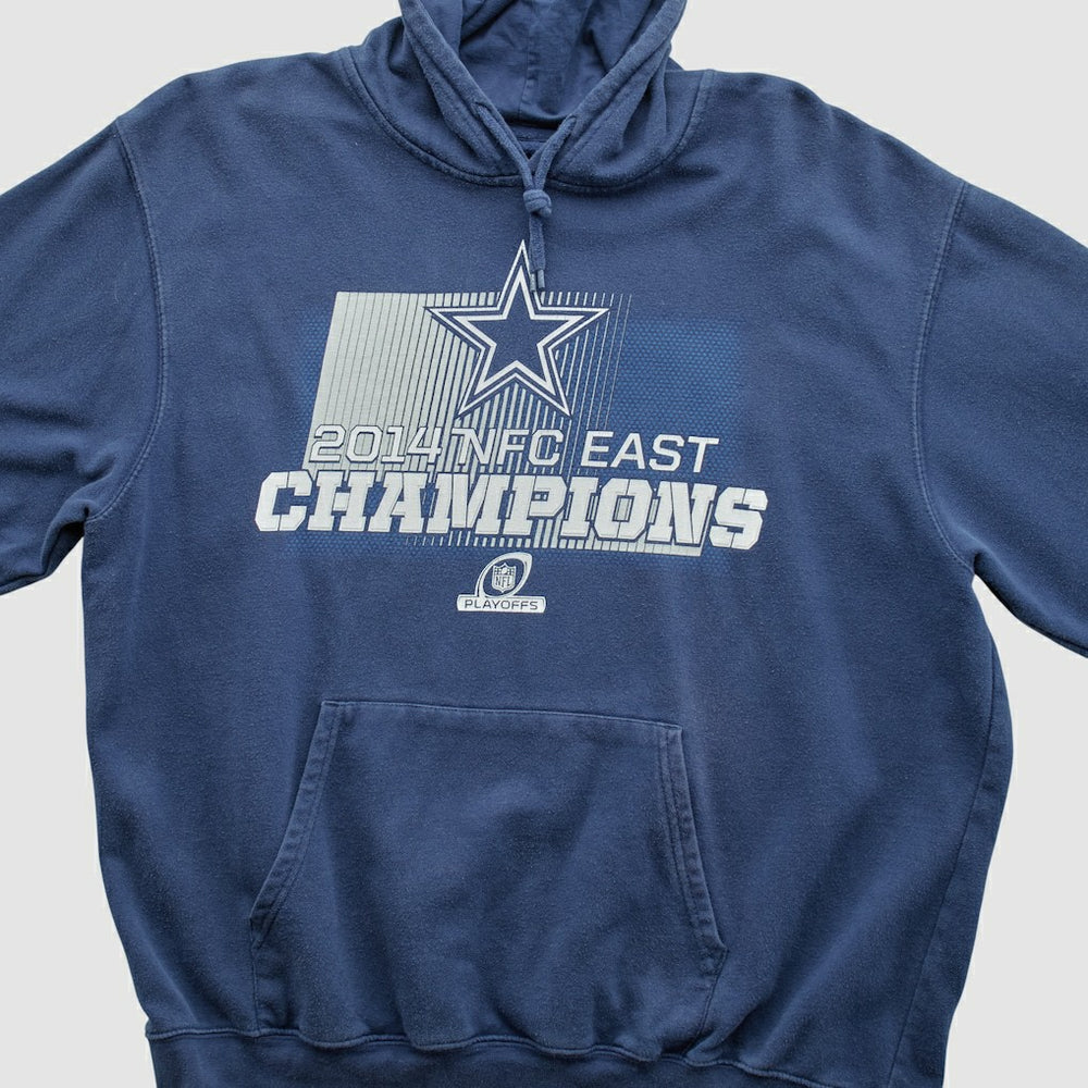 NFC East Champions 2014 Hooded Pullover Sweatshirt - Navy Vintage for sale