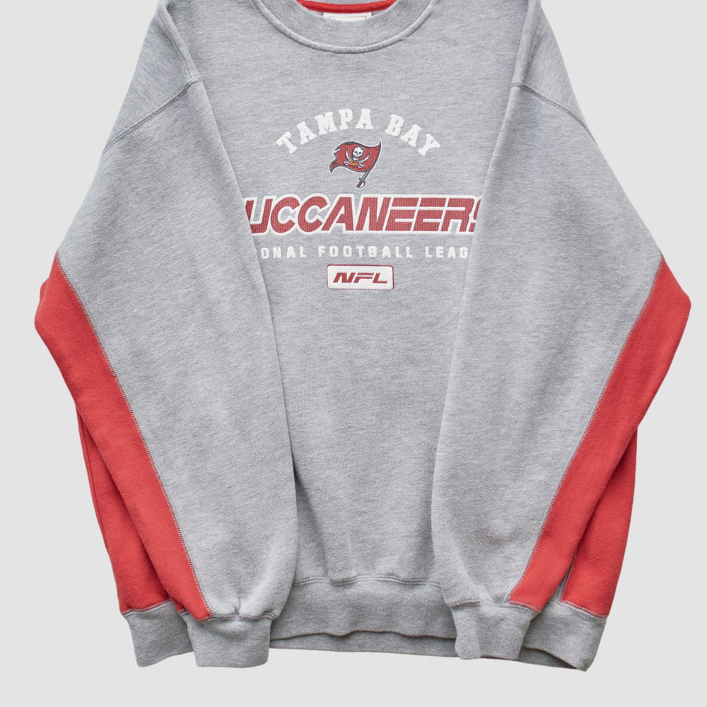 Tampa Bay Buccaneers NFL 2000s Pullover Sweatshirt - Heather Gray Vintage online