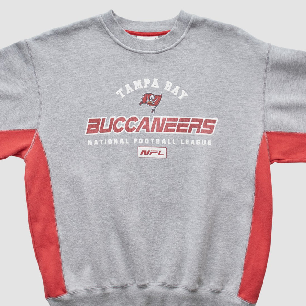 Tampa Bay Buccaneers NFL 2000s Pullover Sweatshirt - Heather Gray Vintage online