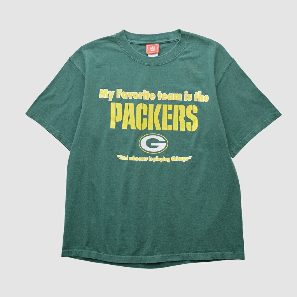 Green Bay Packers NFL 2000s T-shirt - Green Vintage sale