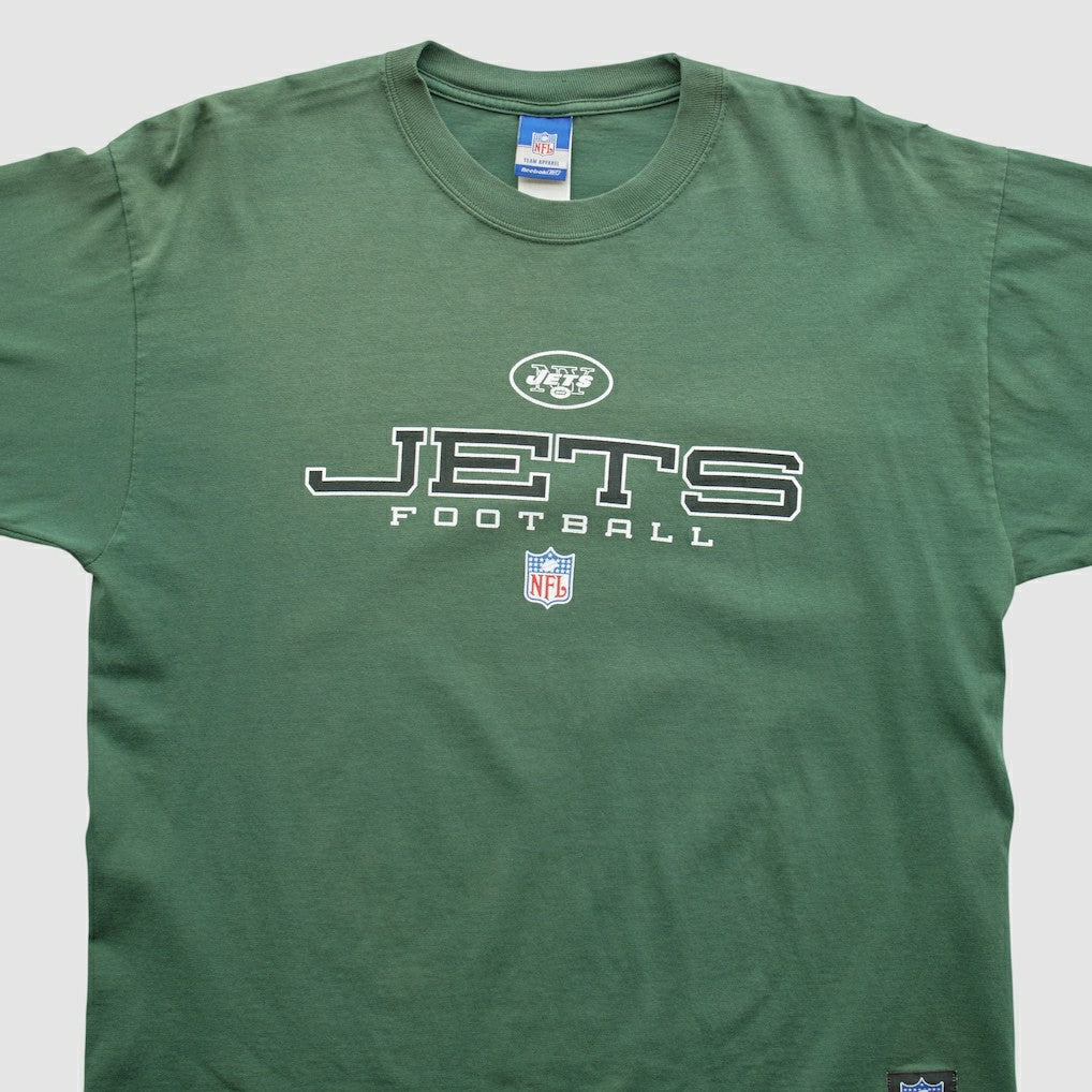 New York Jets Reebok 2000s Long Sleeve T-shirt - Green Vintage outlet